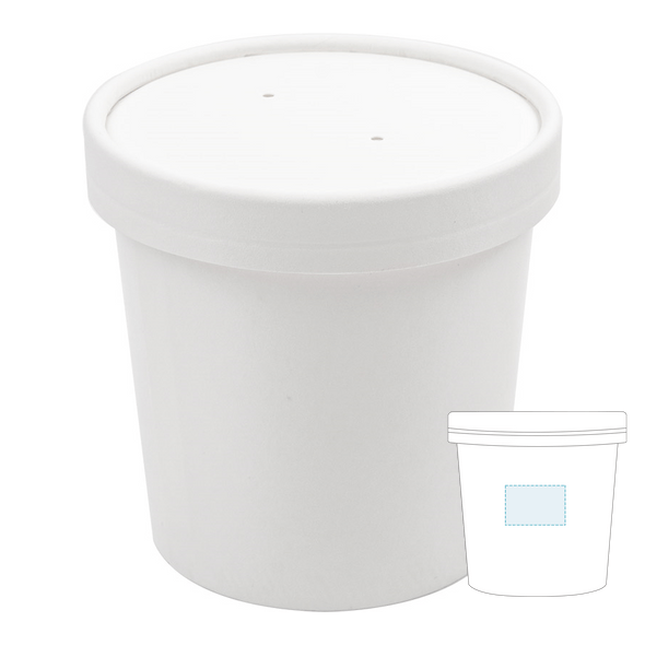 Containers with Cardboard Lid
